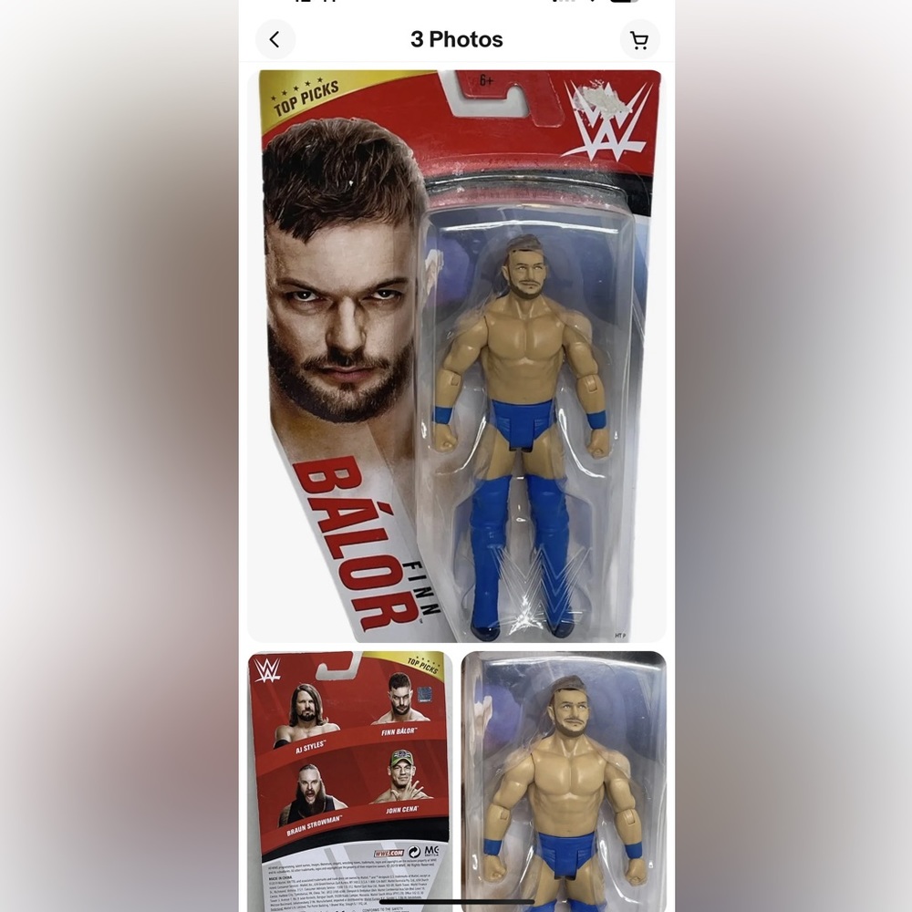 WWE Action Figure Finn Balor - NIB action figure